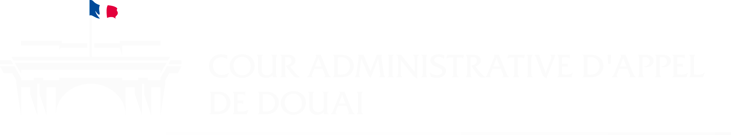 Logo Cour administrative d'appel de Douai